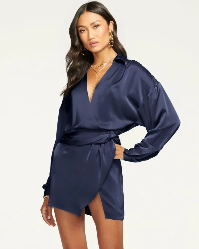 Women Jaymie Wrap Mini Dress Black Ramy Brook Dresses Women Jaymie Wrap Mini Dress Black Ramy Brook Dresses