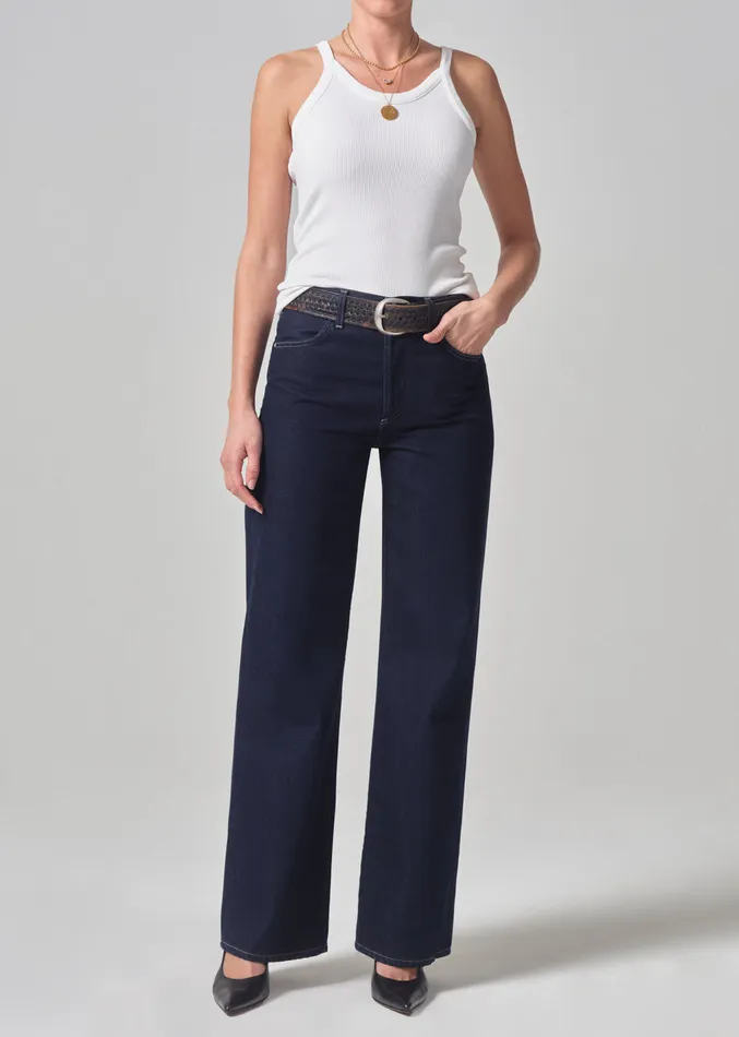 Women Jeans Citizens Of Humanity Annina High Rise Wide Leg 30034 In Hudson