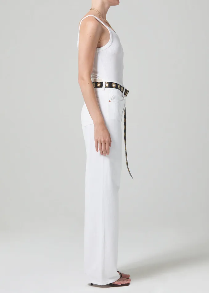 Women Jeans Citizens Of Humanity Annina High Rise Wide Leg 30034 In Seashell