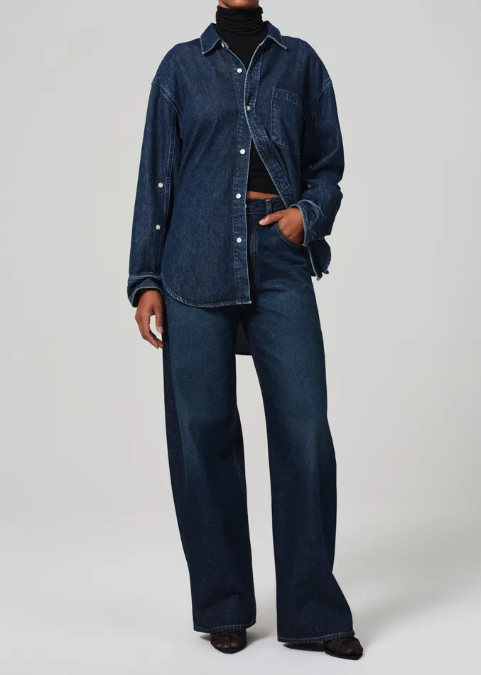 Women Jeans Citizens Of Humanity Ayla Baggy In Bravo