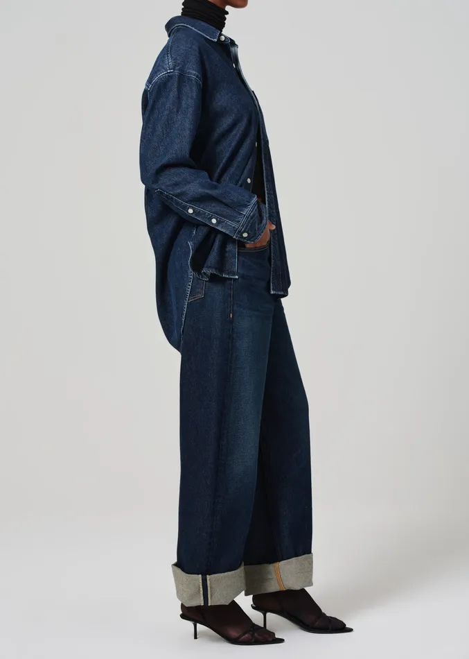 Women Jeans Citizens Of Humanity Ayla Baggy In Bravo