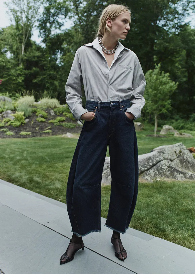 Women Jeans Citizens Of Humanity Ayla Baggy In Bravo