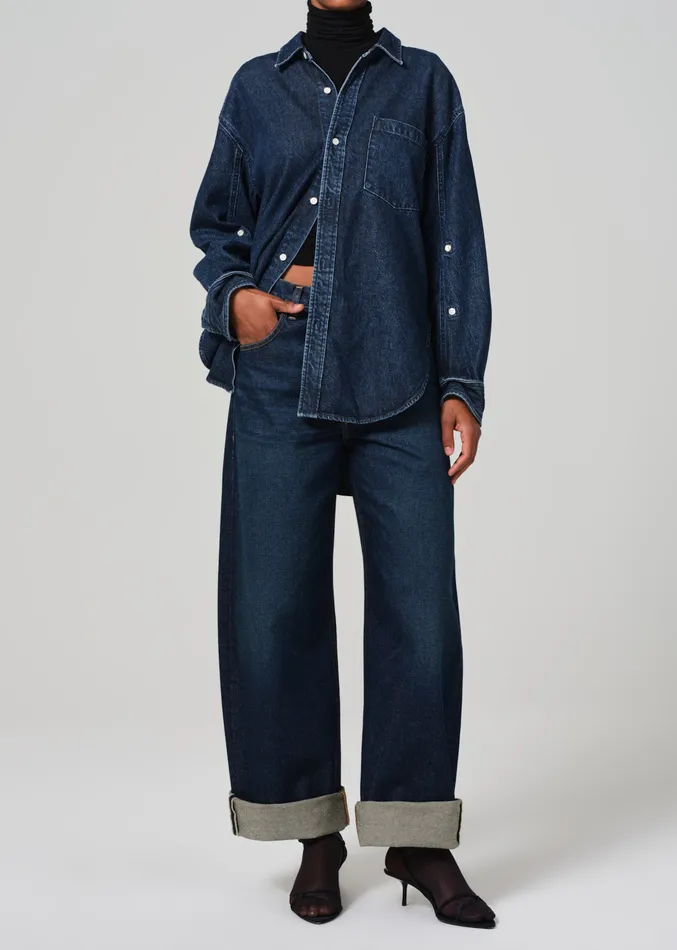 Women Jeans Citizens Of Humanity Ayla Baggy In Bravo