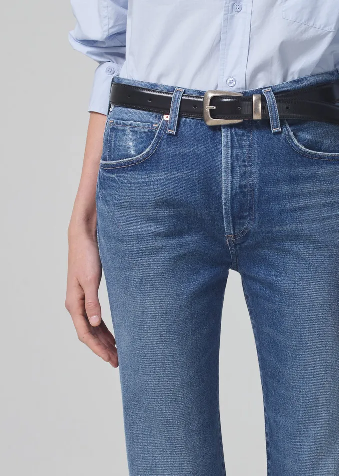 Women Jeans Citizens Of Humanity Emery Crop Relaxed Straight In Oasis