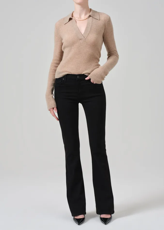 Women Jeans Citizens Of Humanity Lilah High Rise Bootcut 325034 In Plush Black Women Jeans Citizens Of Humanity Lilah High Rise Bootcut 325034 In Plush Black