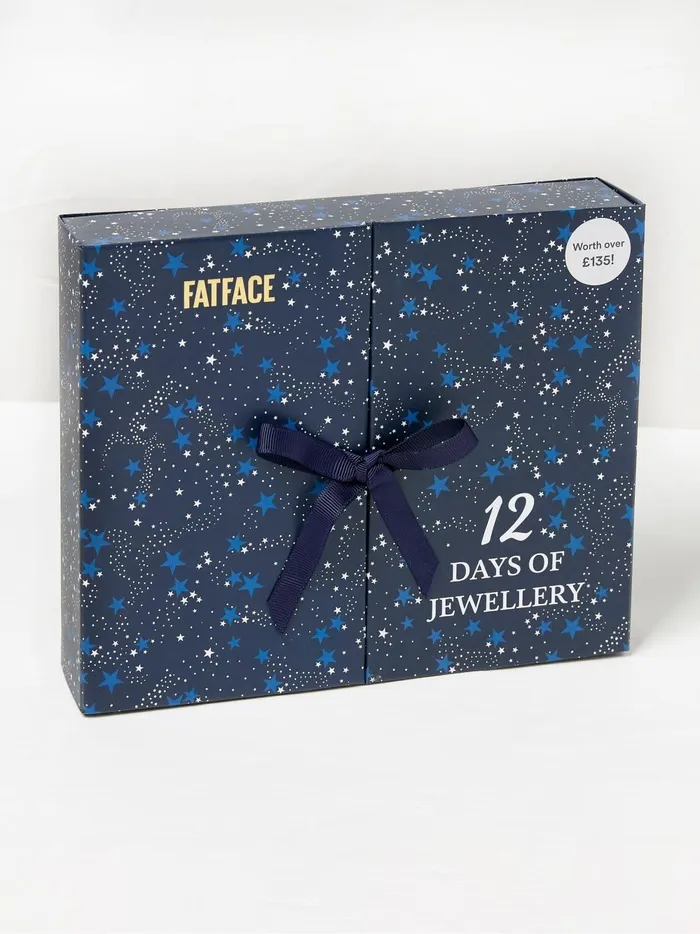 Women Jewellery Fat Face Silver Gold Tone 12 Days Of Jewellery Set Women Jewellery Fat Face Silver Gold Tone 12 Days Of Jewellery Set