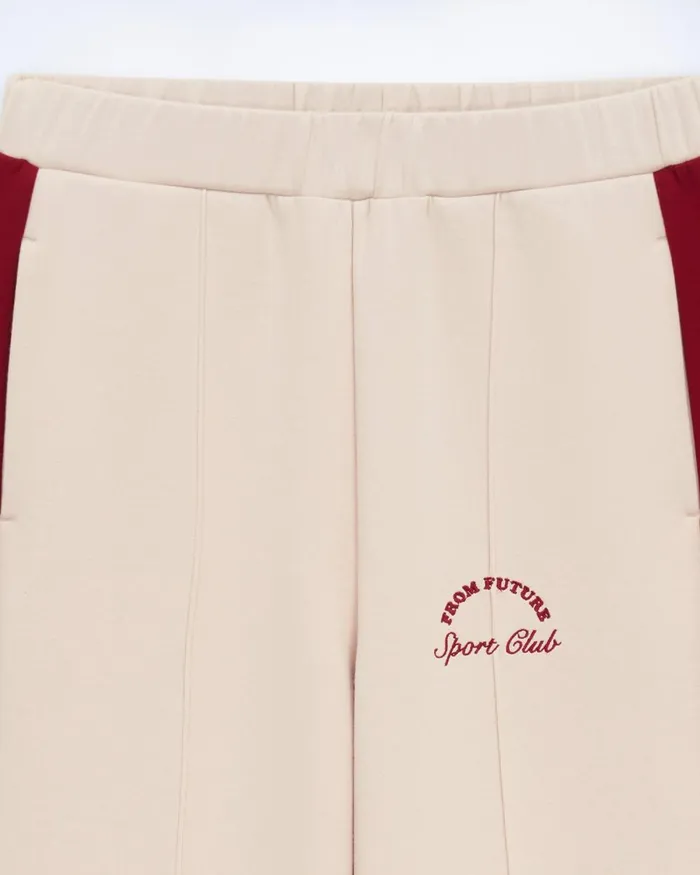 Women Joggers From Future Straight Joggers Beige