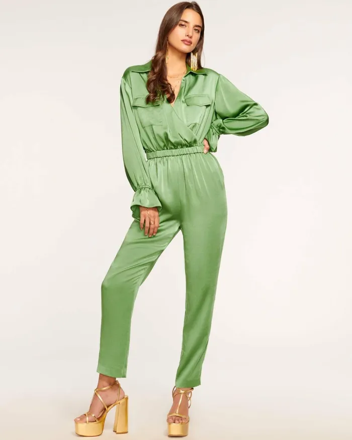Women Josephine Long Sleeve Jumpsuit Black Ramy Brook Dresses Women Josephine Long Sleeve Jumpsuit Black Ramy Brook Dresses