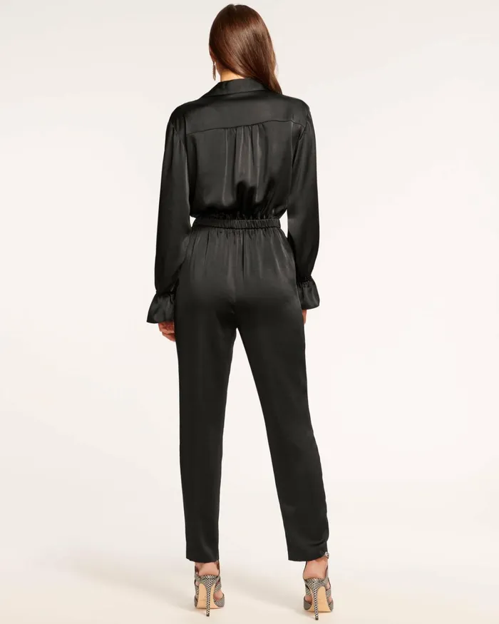 Women Josephine Long Sleeve Jumpsuit Black Ramy Brook Dresses Women Josephine Long Sleeve Jumpsuit Black Ramy Brook Dresses