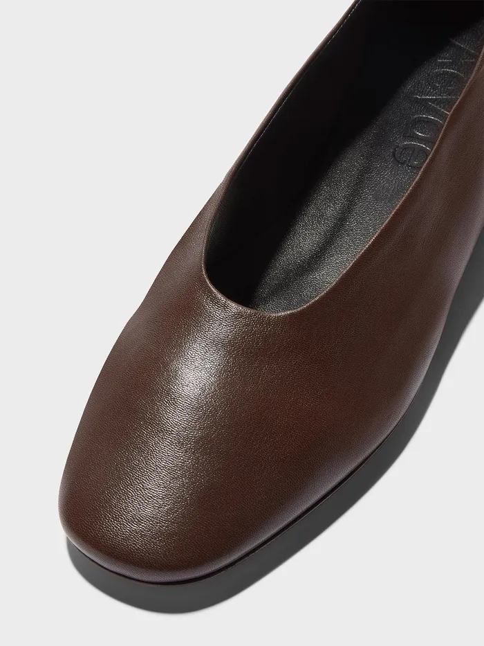 Women Kirsten Leather Ballet Flats Aeyde Flats