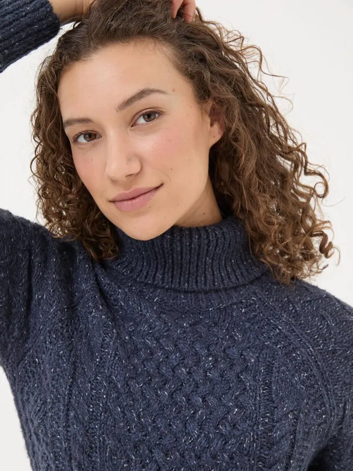 Women Knitwear Fat Face Navy Alicia Knit Dress Women Knitwear Fat Face Navy Alicia Knit Dress