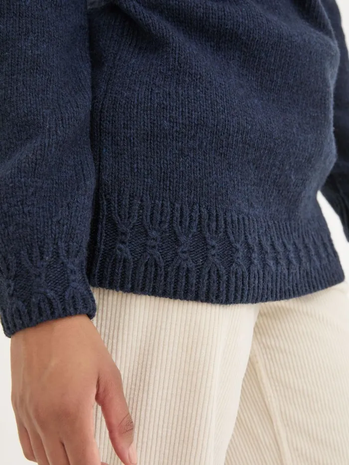 Women Knitwear Fat Face Navy Horse Fairisle Tunic Women Knitwear Fat Face Navy Horse Fairisle Tunic