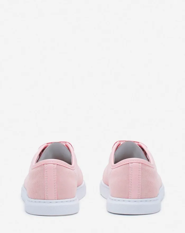 Women Lanvin Sneakers Dbb1 Leather And Suede Sneakers Pale Pink Women Lanvin Sneakers Dbb1 Leather And Suede Sneakers Pale Pink