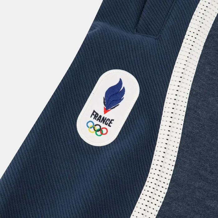 Women Le Coq Sportif Trousers Joggers And Shorts quipe De France Olympique Paris 2024 Pantalon Officiel quipe De France Femme Women Le Coq Sportif Trousers Joggers And Shorts quipe De France Olympique Paris 2024 Pantalon Officiel quipe De France Femme