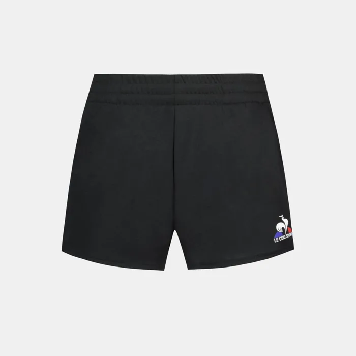 Women Le Coq Sportif Trousers Joggers And Shorts Tennis Shorts Black