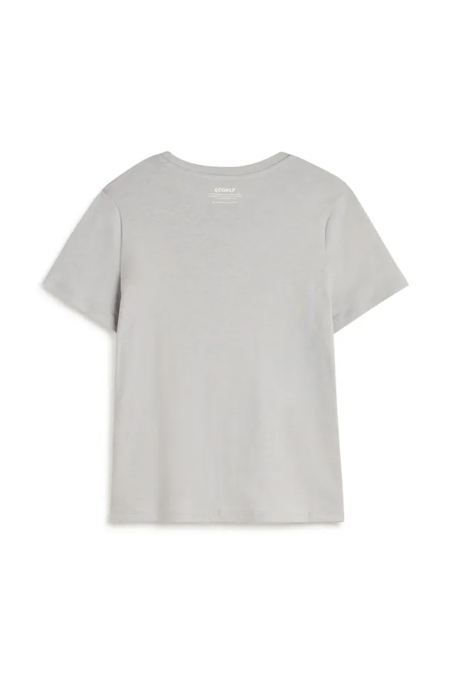 Women Light Grey Ucles TShirt Ecoalf TShirts