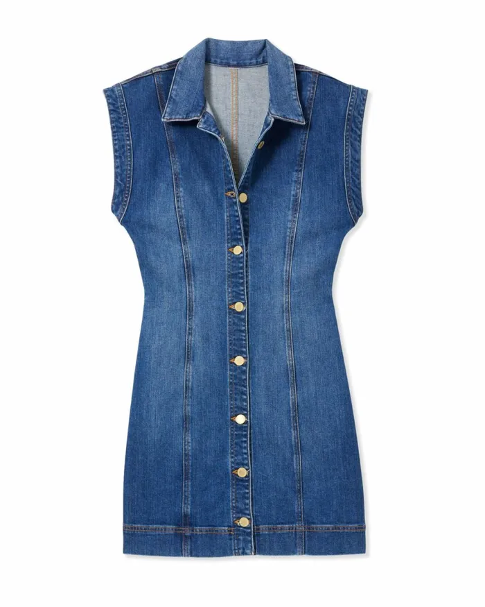 Women Lolita Denim Mini Dress White Ramy Brook Dresses Women Lolita Denim Mini Dress White Ramy Brook Dresses