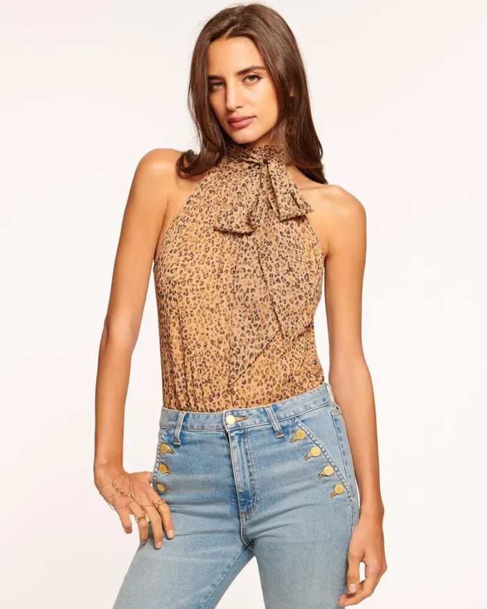Women Lori High Neck Tank Top Black Ramy Brook Tops Women Lori High Neck Tank Top Black Ramy Brook Tops