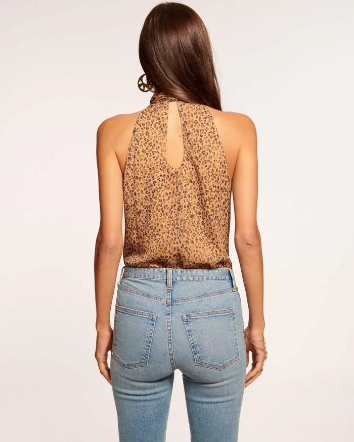 Women Lori High Neck Tank Top Black Ramy Brook Tops Women Lori High Neck Tank Top Black Ramy Brook Tops