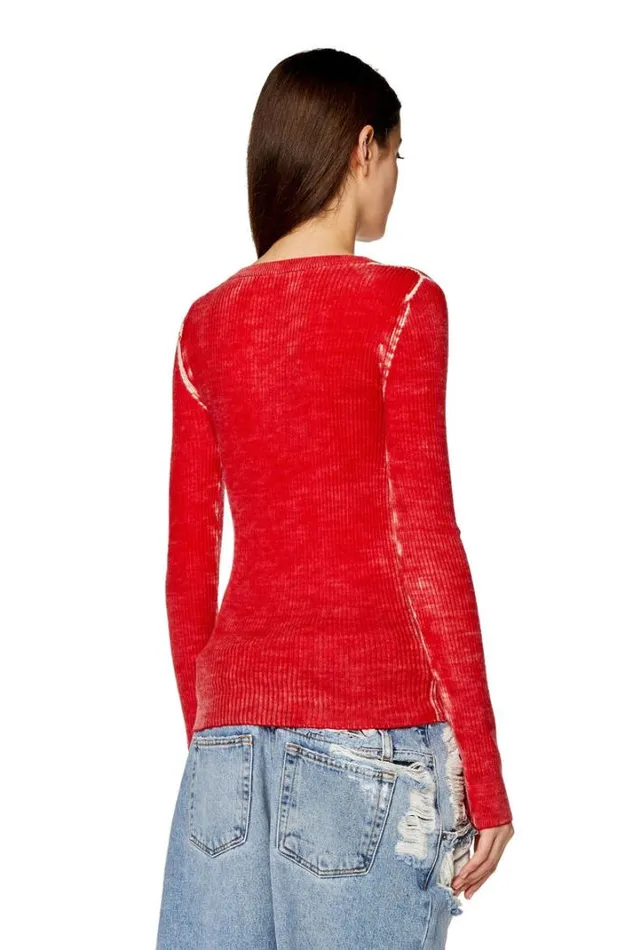 Women MArita Red Diesel Knitwear Women MArita Red Diesel Knitwear