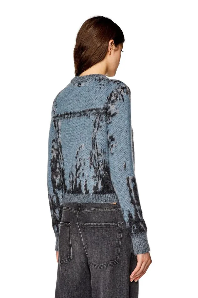 Women MSymi Blackblue Diesel Knitwear Women MSymi Blackblue Diesel Knitwear