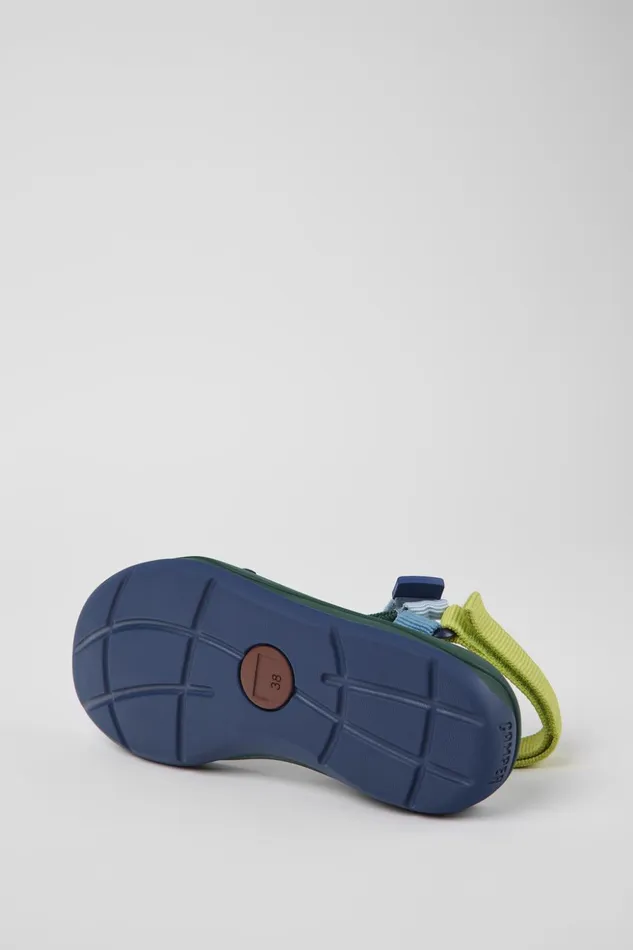 Women Match Multicolored Textile Sandals Camper Non Leather Shoes Women Match Multicolored Textile Sandals Camper Non Leather Shoes