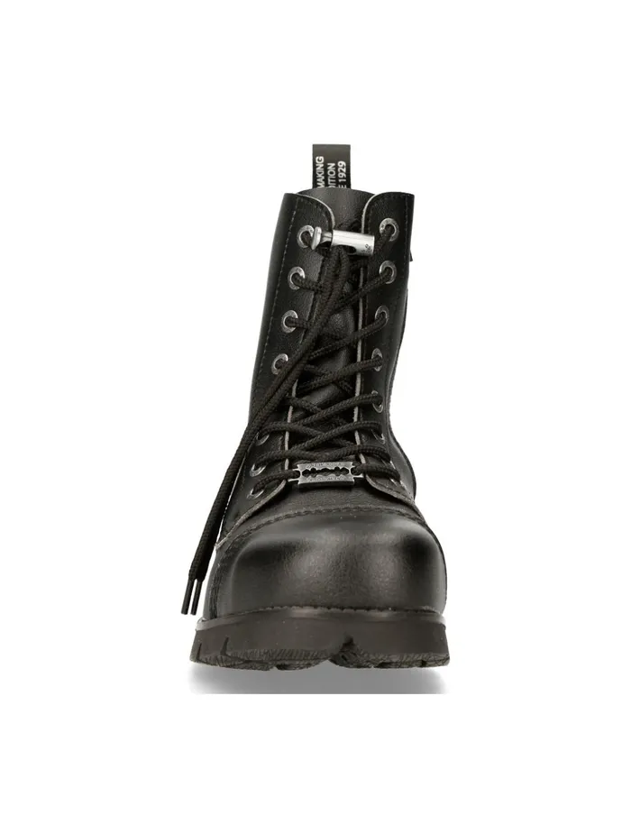 WomenMen Ankle Boot Black Ranger MRanger008cmtcV2 New Rock Boots WomenMen Ankle Boot Black Ranger MRanger008cmtcV2 New Rock Boots