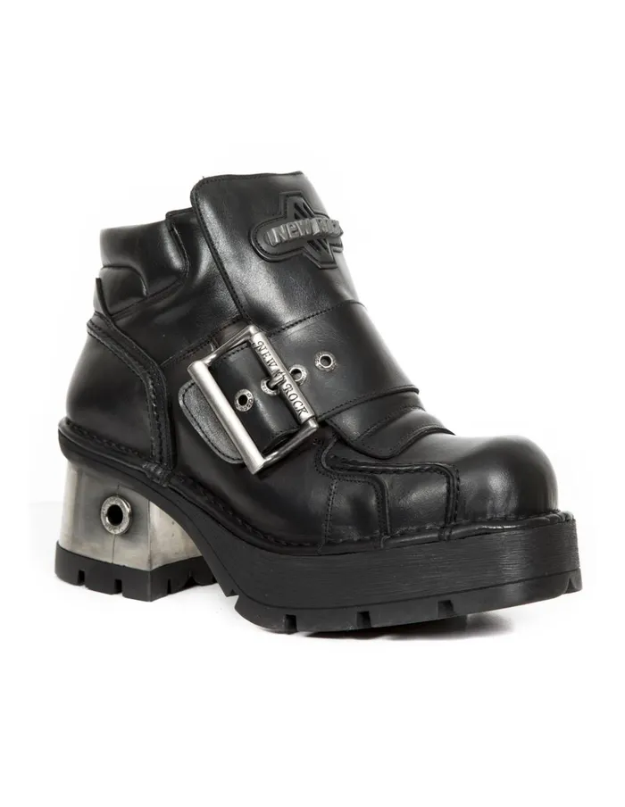 WomenMen Ankle Boot Metallic M1514C3 New Rock Boots WomenMen Ankle Boot Metallic M1514C3 New Rock Boots