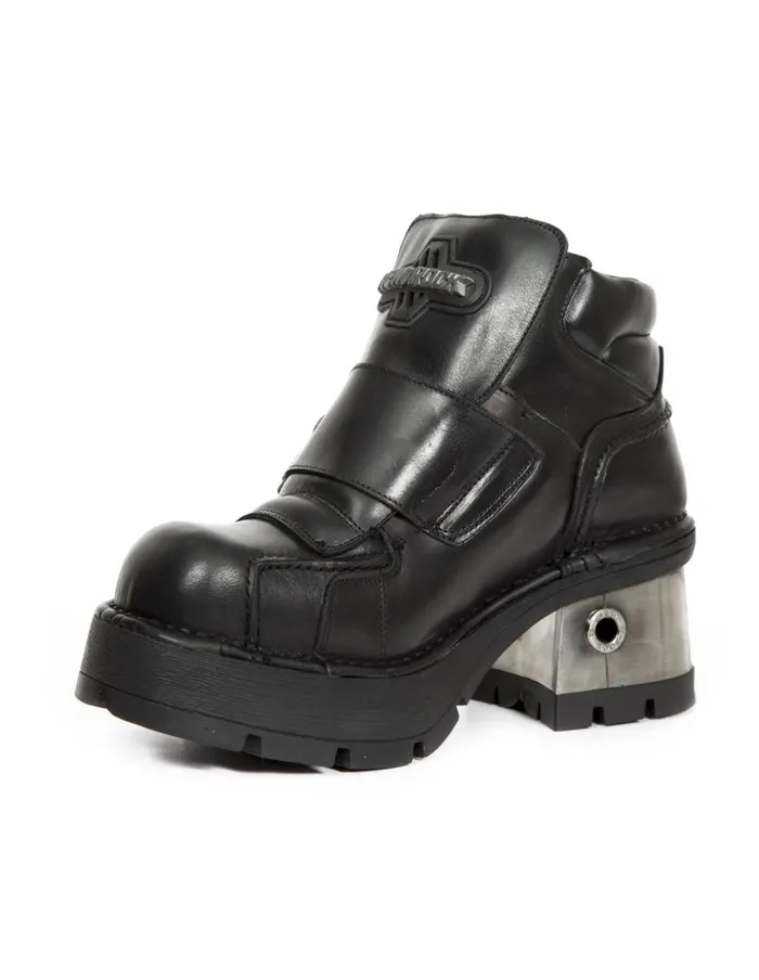 WomenMen Ankle Boot Metallic M1514C3 New Rock Boots WomenMen Ankle Boot Metallic M1514C3 New Rock Boots