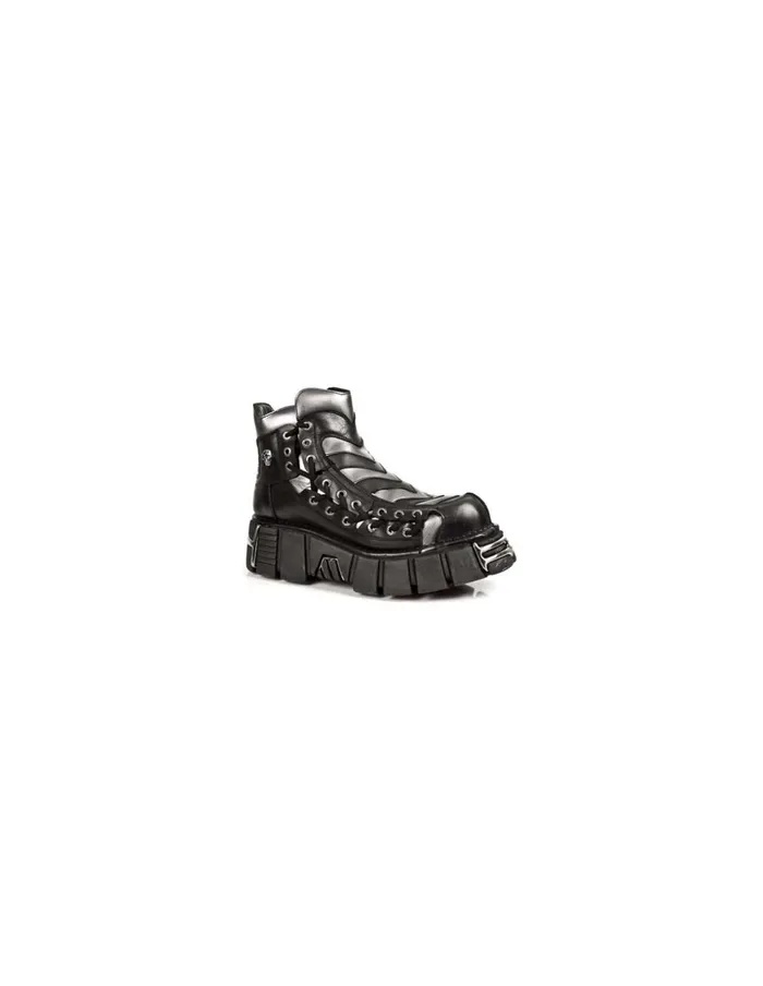 WomenMen Ankle Boot Metallic M192R1 New Rock Booties WomenMen Ankle Boot Metallic M192R1 New Rock Booties