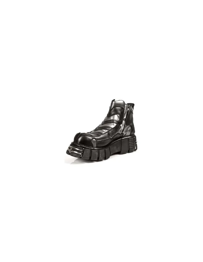 WomenMen Ankle Boot Metallic M192R1 New Rock Booties WomenMen Ankle Boot Metallic M192R1 New Rock Booties