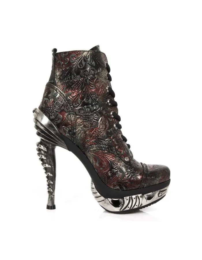 WomenMen Ankle Boot Punk MMag016S6 New Rock High Heels WomenMen Ankle Boot Punk MMag016S6 New Rock High Heels