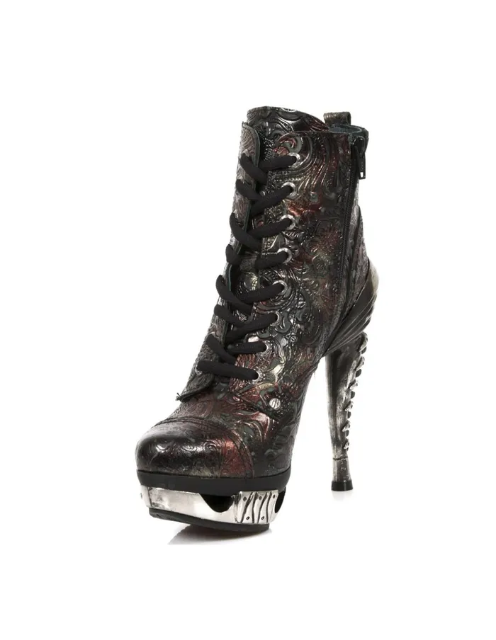 WomenMen Ankle Boot Punk MMag016S6 New Rock High Heels WomenMen Ankle Boot Punk MMag016S6 New Rock High Heels