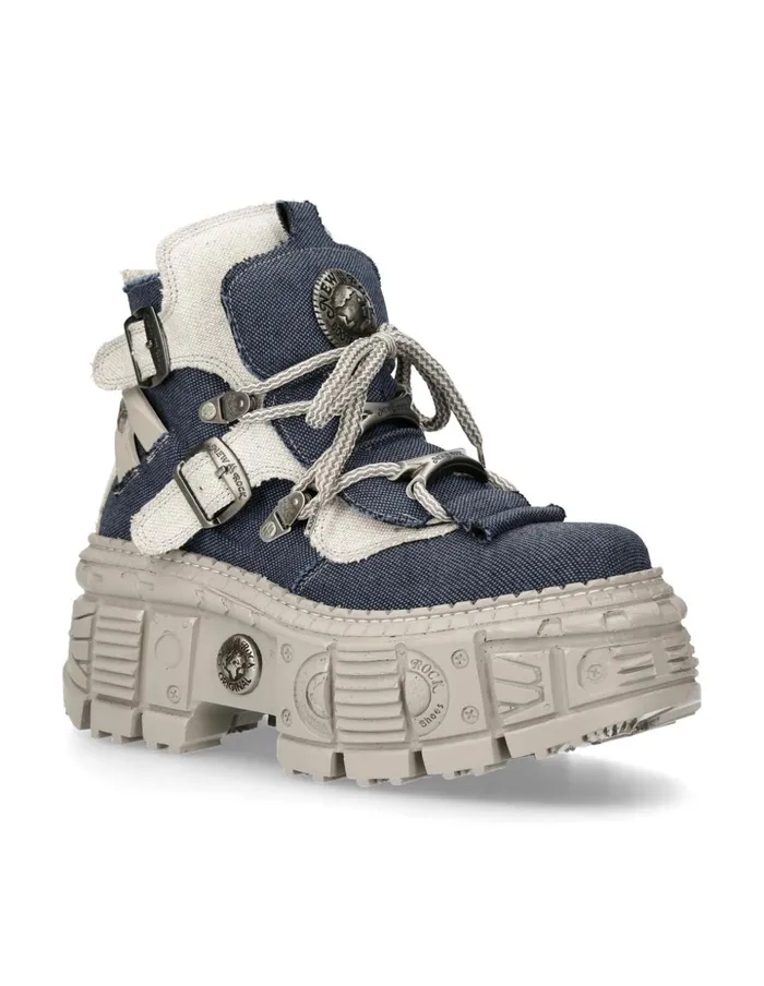 WomenMen Ankle Boot Tank MWall052V6 New Rock Booties WomenMen Ankle Boot Tank MWall052V6 New Rock Booties