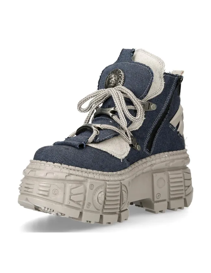 WomenMen Ankle Boot Tank MWall052V6 New Rock Booties WomenMen Ankle Boot Tank MWall052V6 New Rock Booties