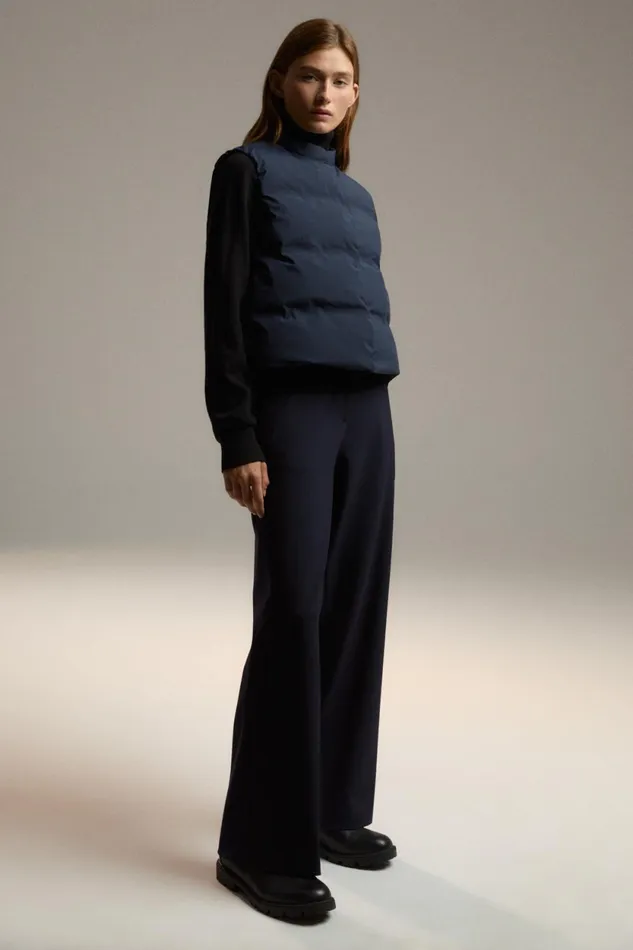 WomenMen Blue Ounce Vest Ecoalf Onepointzero