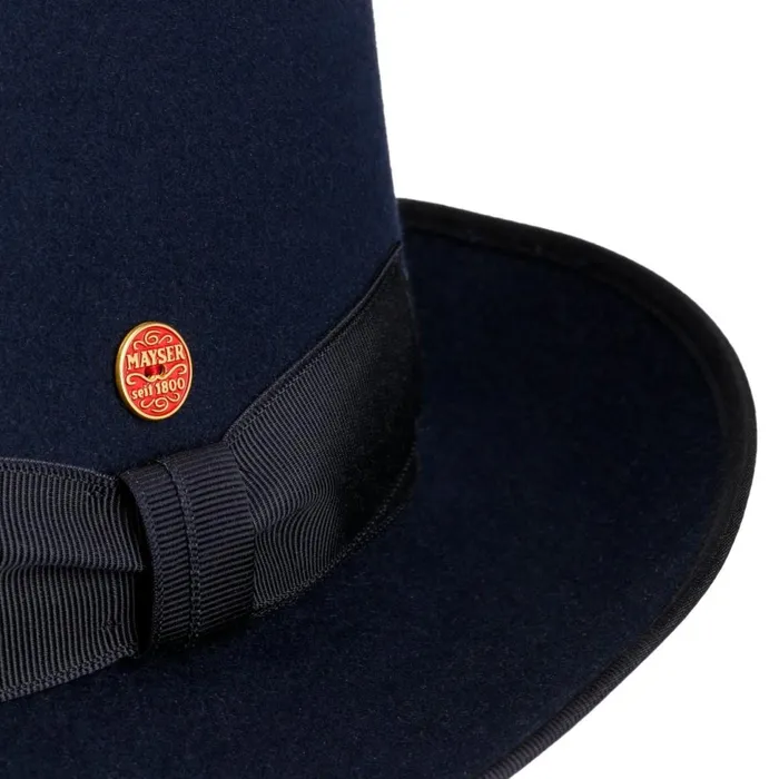 WomenMen Bogart Hats Mayser Mio Bogart Fur Felt Hat Dark Blue WomenMen Bogart Hats Mayser Mio Bogart Fur Felt Hat Dark Blue