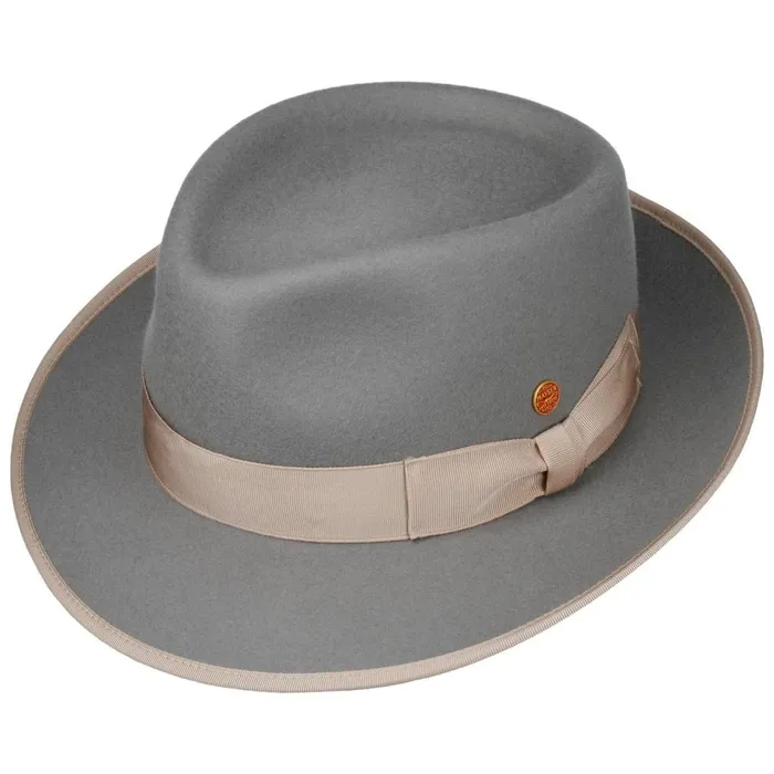 WomenMen Bogart Hats Mayser Mio Twotone Wool Hat Light Gray