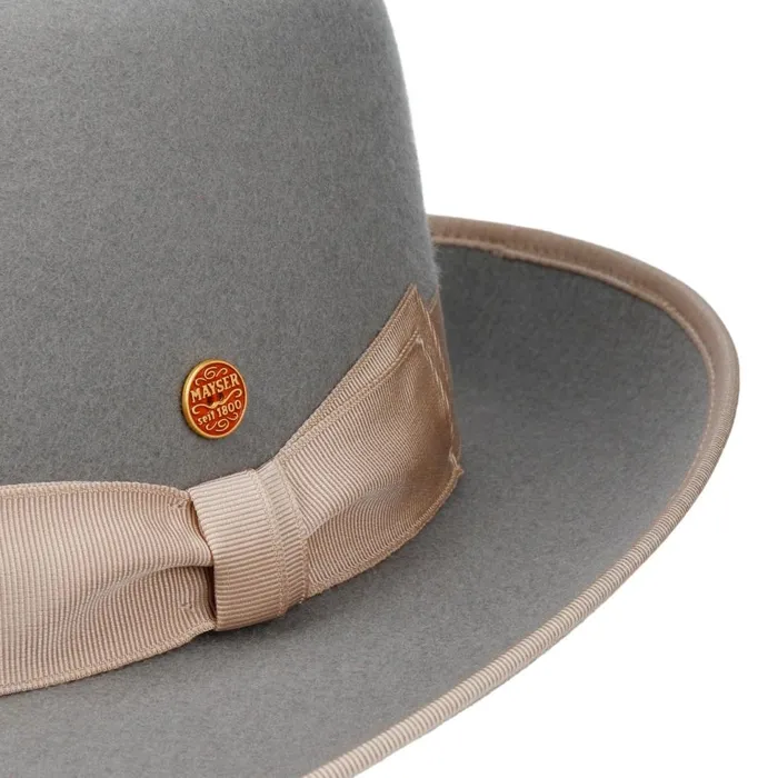WomenMen Bogart Hats Mayser Mio Twotone Wool Hat Light Gray