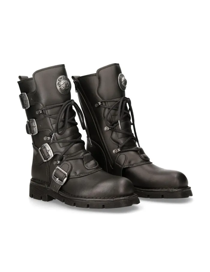 WomenMen Boot Comfort M1473V1 New Rock Boots