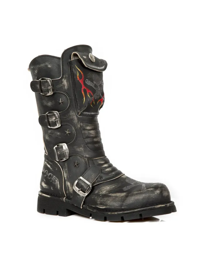WomenMen Boot Comfort M1522C1 New Rock Boots