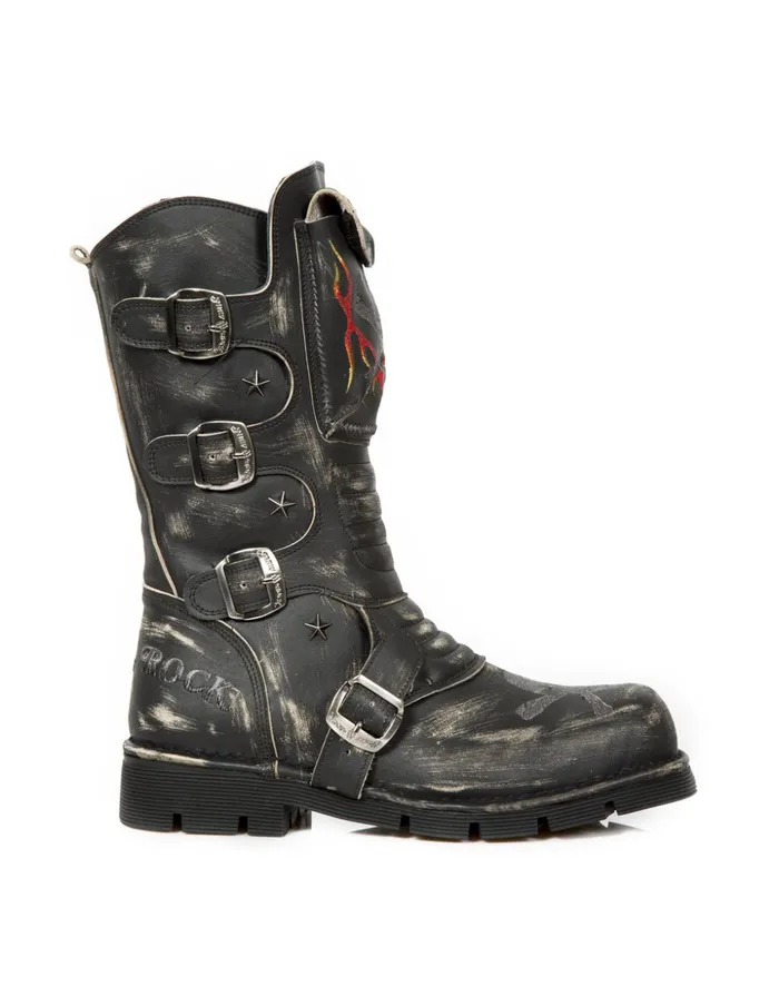 WomenMen Boot Comfort M1522C1 New Rock Boots WomenMen Boot Comfort M1522C1 New Rock Boots