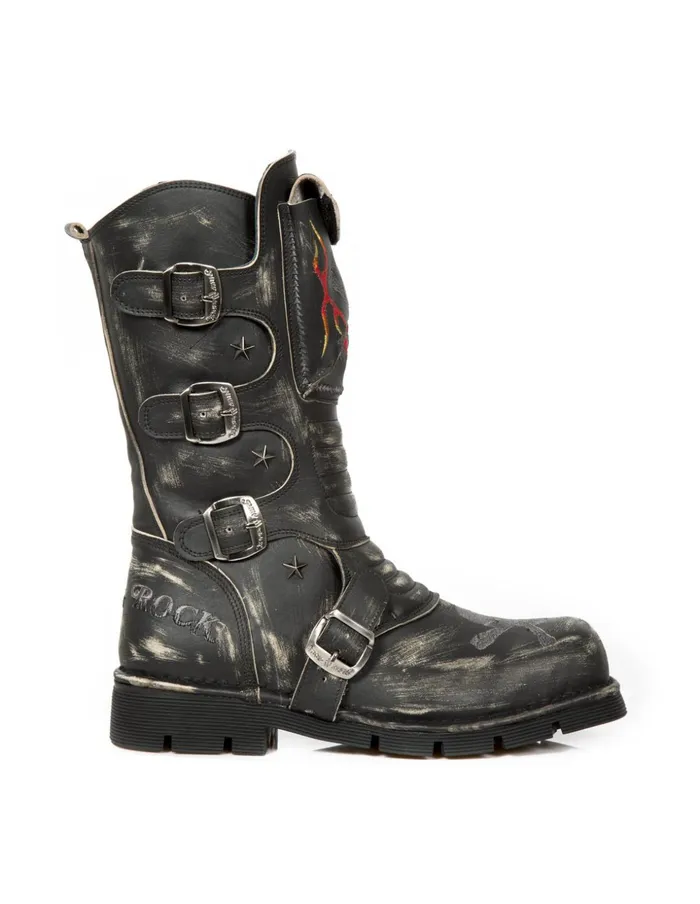 WomenMen Boot Comfort M1522C1 New Rock Boots WomenMen Boot Comfort M1522C1 New Rock Boots
