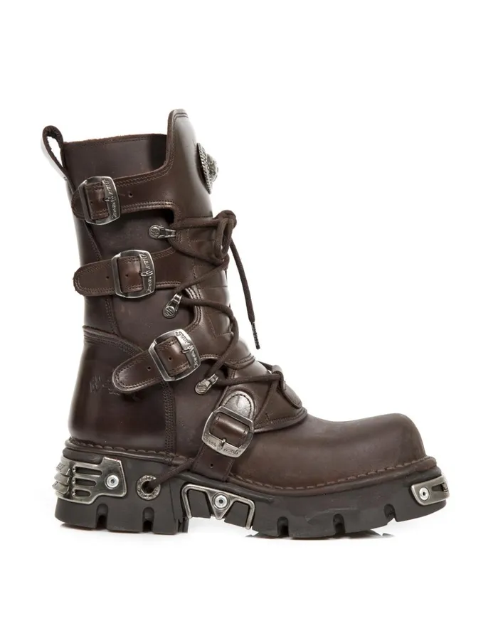 WomenMen Boot Metallic M373C15 New Rock Boots