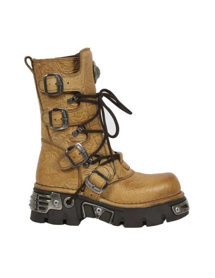 WomenMen Boot Metallic M373C230 New Rock Boots