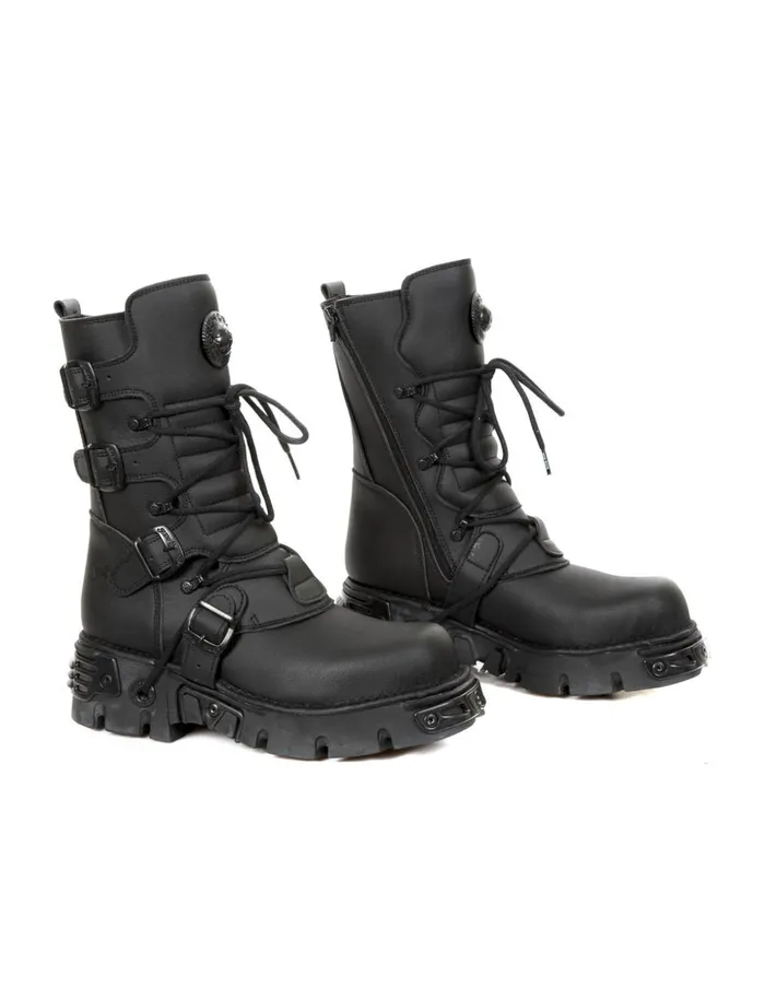 WomenMen Boot Metallic M373V6 New Rock Boots WomenMen Boot Metallic M373V6 New Rock Boots