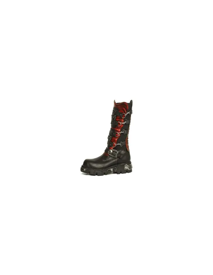 WomenMen Boot Metallic M397C2 New Rock High Boots
