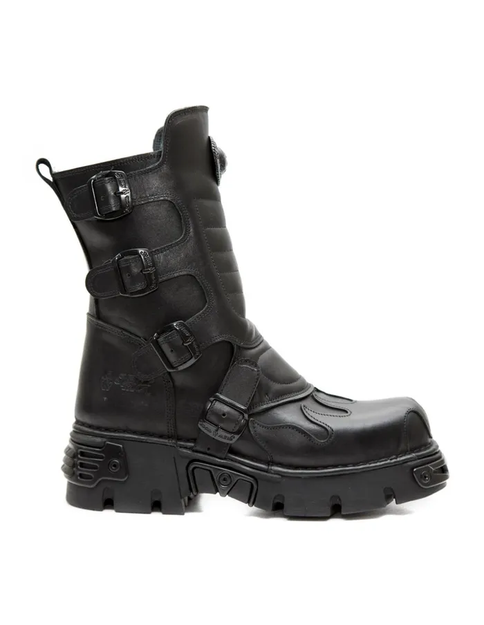 WomenMen Boot Metallic M591xS5 New Rock Boots WomenMen Boot Metallic M591xS5 New Rock Boots