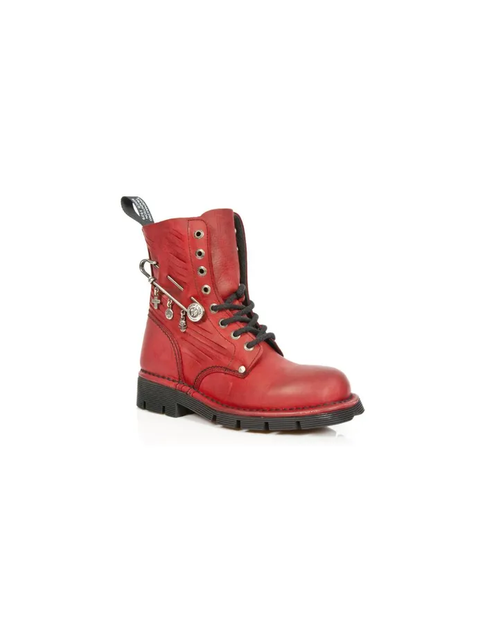 WomenMen Boot Metallic MMili184C2 New Rock Boots WomenMen Boot Metallic MMili184C2 New Rock Boots