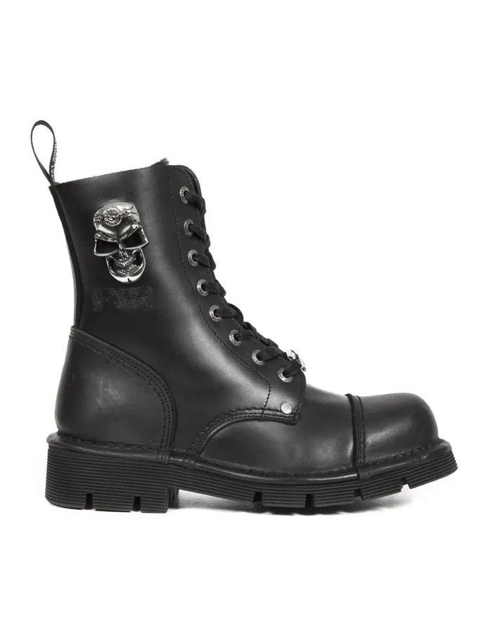 WomenMen Boot Metallic MNewmili119C1 New Rock Boots